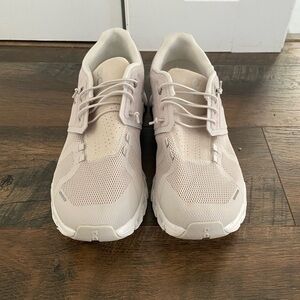 On cloud running shoes